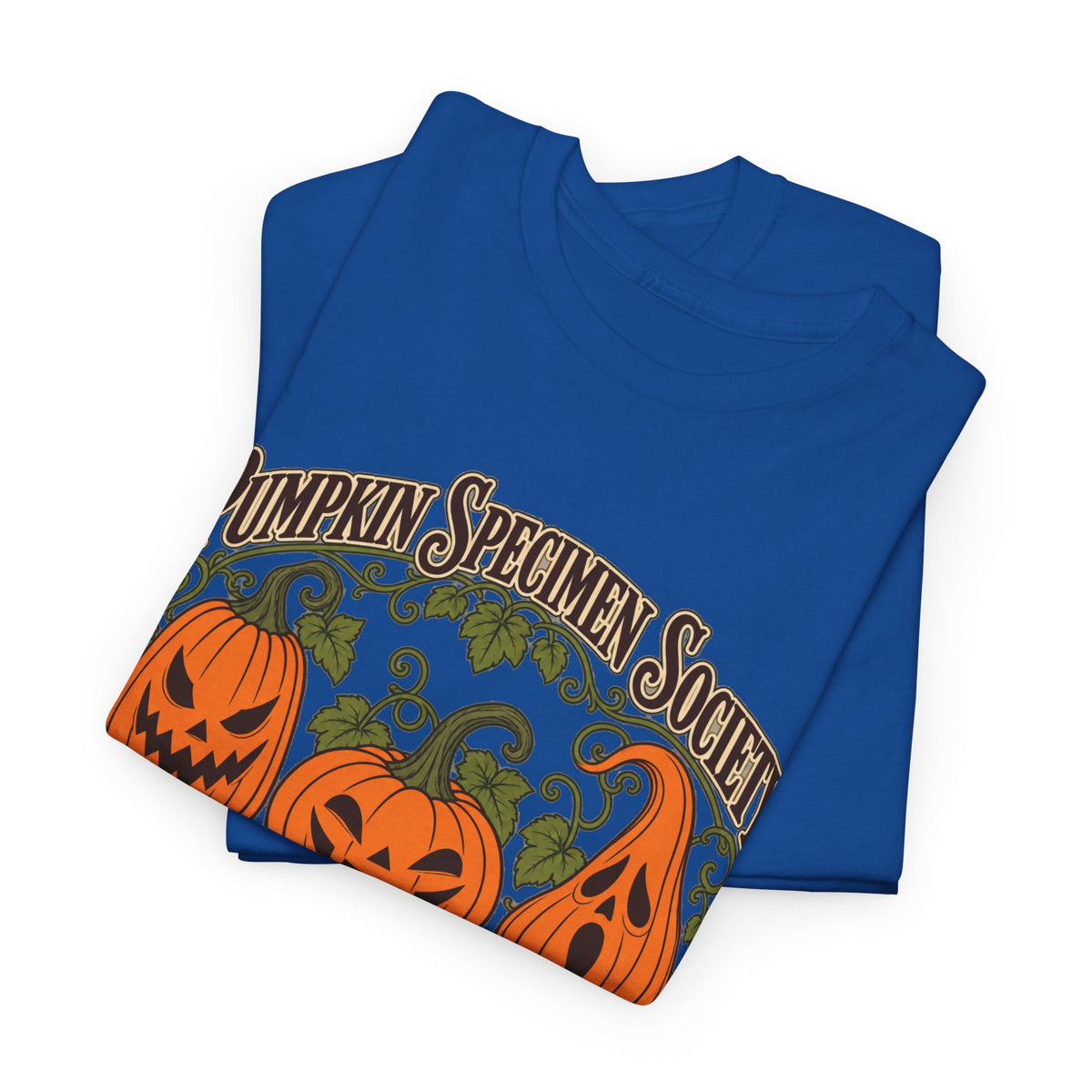 Pumpkin Specimen Society Tee — Vintage Halloween Jack-O'-Lantern Shirt