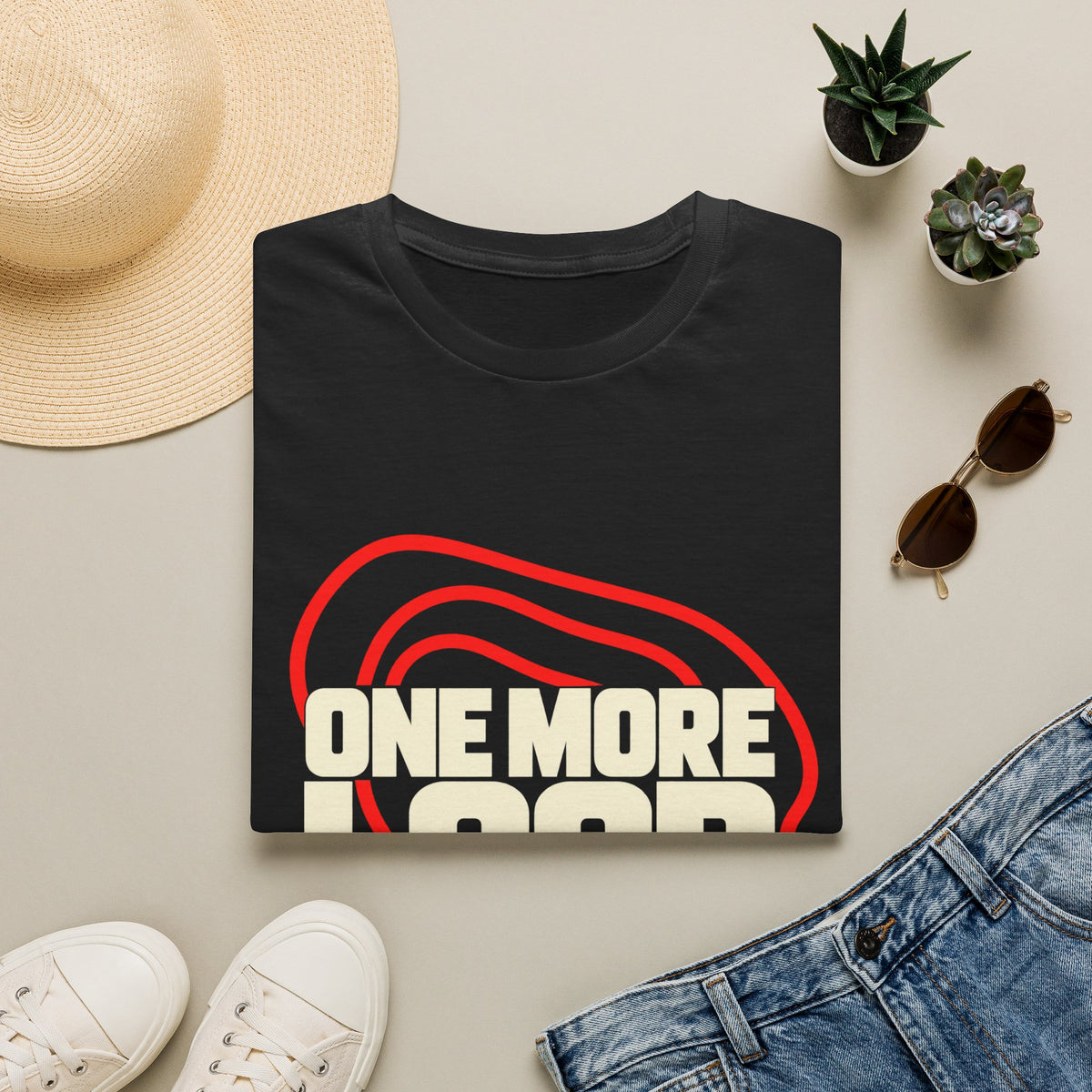 One More Loop — Unisex Graphic T-Shirt