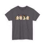 Halloween Ghosts Tee – Cute Trick-or-Treating Ghosts with Pumpkins