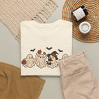 Halloween Ghosts Tee – Cute Trick-or-Treating Ghosts with Pumpkins