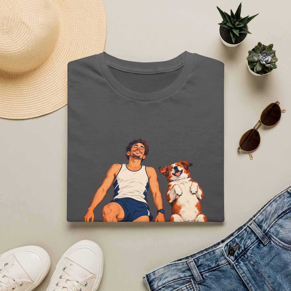Running Buddies — Unisex Graphic T-Shirt