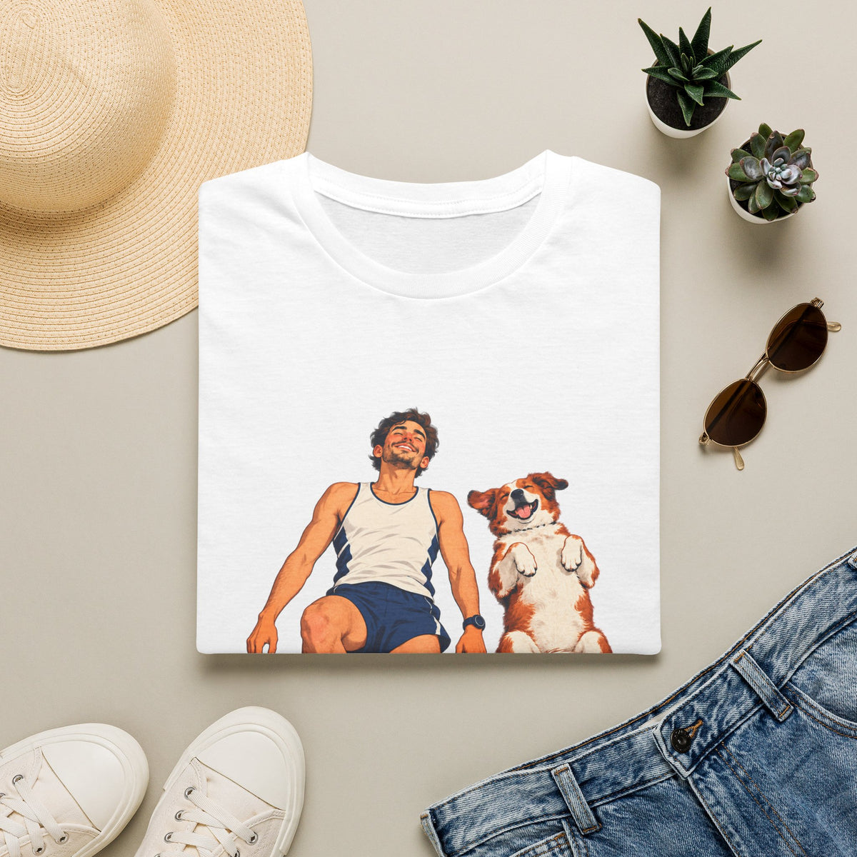 Running Buddies — Unisex Graphic T-Shirt
